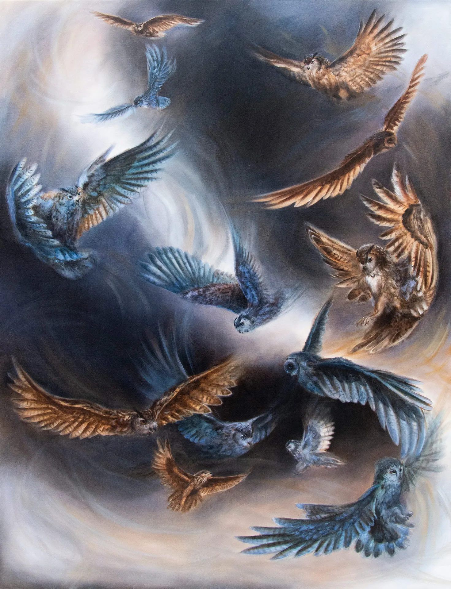 Auferstehung — oil on canvas by Evelina Klanikova
