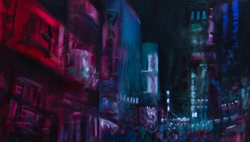 Pure Wine — oil on canvas by Evelina Klanikova